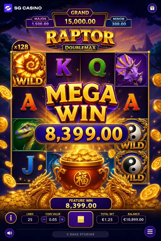 SGCasino — скриншот 3